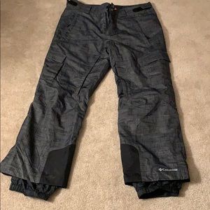 Men’s Large, Columbia Omni-Tech Snow Pants